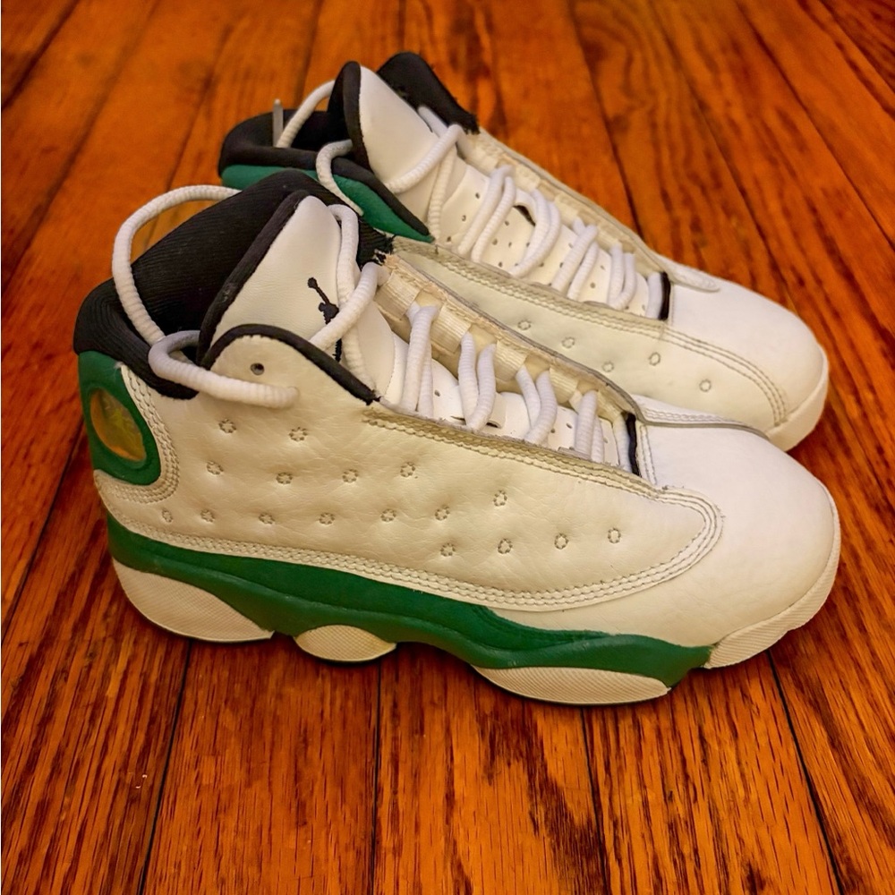 Air Jordan 13 retro pine green pre school